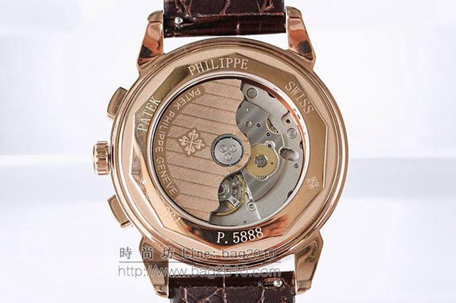 PATEK PHILIPPE手錶 超強防水 百達翡麗多功能男表 百達翡麗機械男士腕表  hds1739